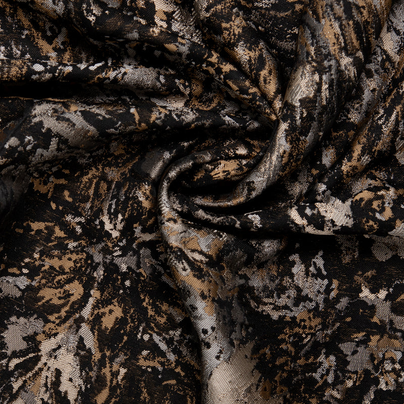 Telio Jacquard - CHIC - Abstract flower - Gold