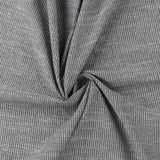 Striped Cotton - SCOTTIE - 012 - Black