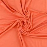 Tricot Uni de Rayonne et Tencel - TOBI - 001 - Corail