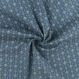 Printed Cotton - BOHO - 003 - Dark Blue