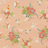Coton imprimé - BOHO - 010 - Saumon