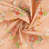 Coton imprimé - BOHO - 010 - Saumon