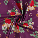Coton imprimé - BOHO - 019 - Améthyste