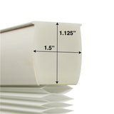 Cordless Cellular Shade - White