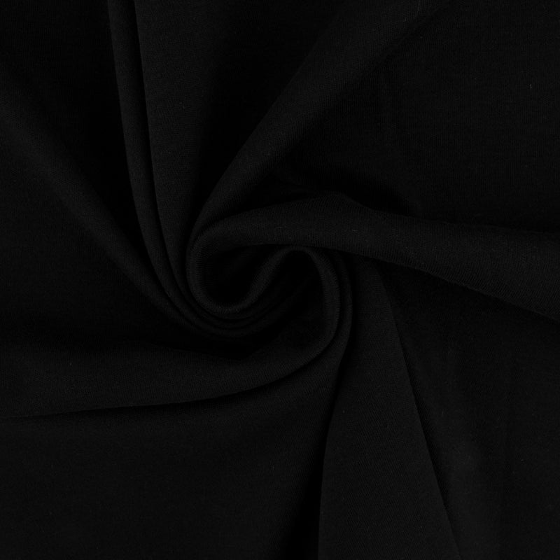 LANOLIN - Interlock knit - Black