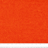 Tissu bouclé pour manteau - Orange