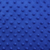 Micro chenille alvéolée - Bleu royal