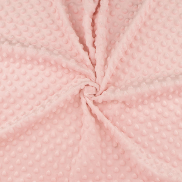Dimple Micro Chenille - Barely Pink