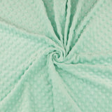 Micro Chenille Alvéolée - Aqua Poudré