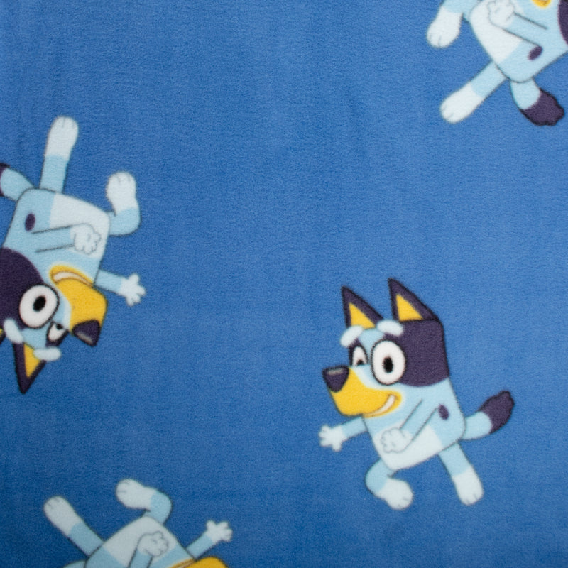 Molleton imprimés sous license - BLUEY - Nom - Blue