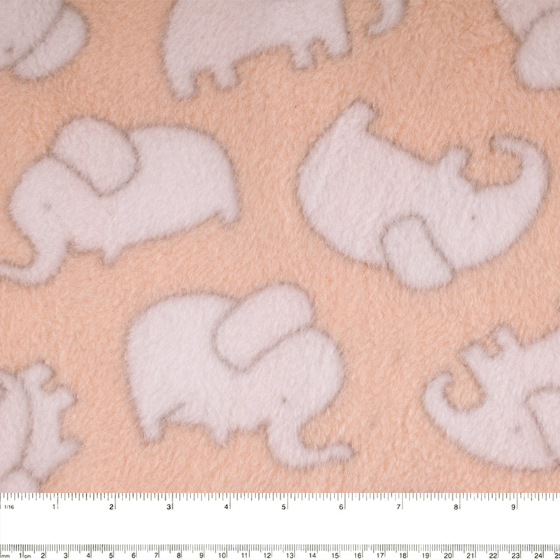 CHILLY - Anti Pill Fleece Print - 109 - Coral