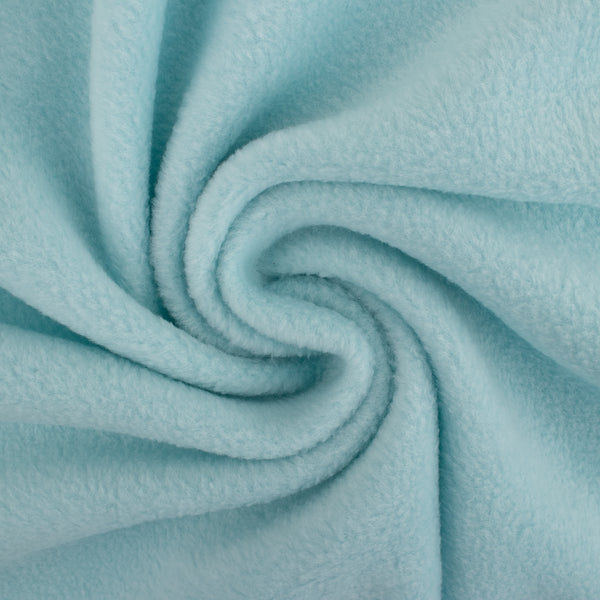 Anti-pill Fleece Solid - ICY - Pastel blue
