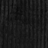 Solid Corded Chenille - Black