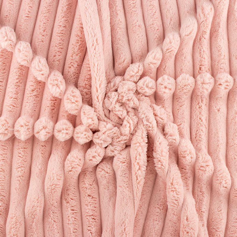 Solid Corded Chenille - Blush