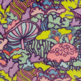 Printed Fleece - CORAL - 016 - Purple