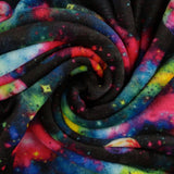 Molleton Imprimé - CORAL - 021 - Noir