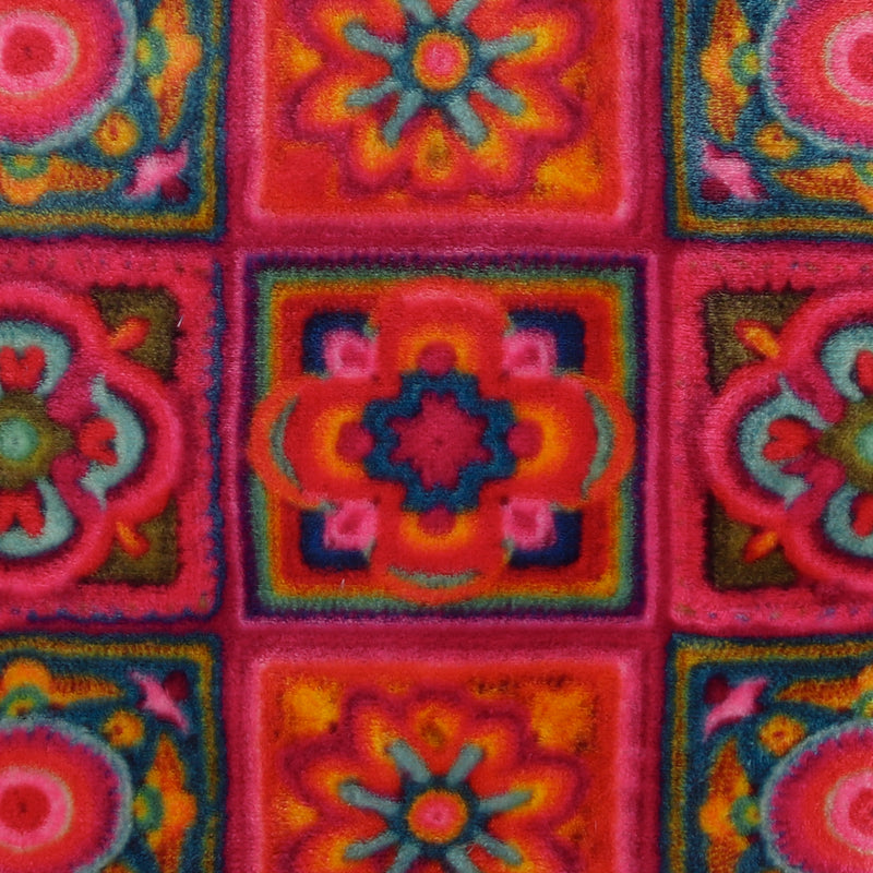 Molleton Imprimé - CORAL - 023 - Rose