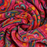 Molleton Imprimé - CORAL - 023 - Rose