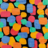 Molleton Imprimé - CORAL - 025 - Noir