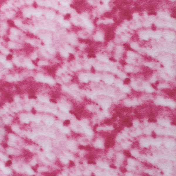 Anti Pill Fleece Print - MONTANA - 323 - Pink