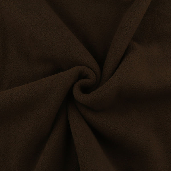 Heavy Anti-Pill Micro Fleece - Brown