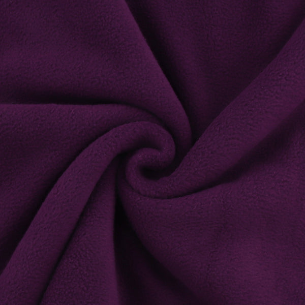 Heavy Anti-Pill Micro Fleece - Plum