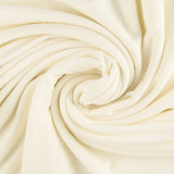 Solid Stretch Fleece - 012 - Snow White