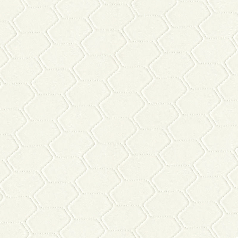 UPHOLSTERY VINYL - GUARDIAN COLLECTION - BARGELLO - MYSTIC WHITE
