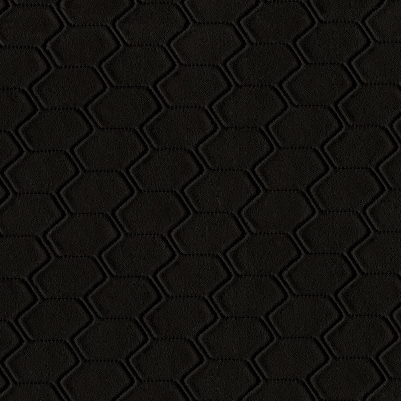 UPHOLSTERY VINYL - GUARDIAN COLLECTION - BARGELLO - BLACK