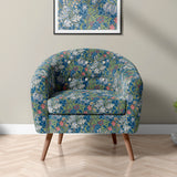 Tissu décor maison - William Morris - <Golden Lily> - Bleu