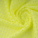 Tricot crocheté et dentelle - PLAYA - Curs - Jaune
