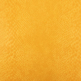 Stretch heavy plain and embossed suede - Snake - Yellow