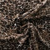 Tricot imprimé - NATURE SAUVAGE - Léopard - Brun mixte
