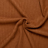 Heavy Cable Sweater Knit - Caramel