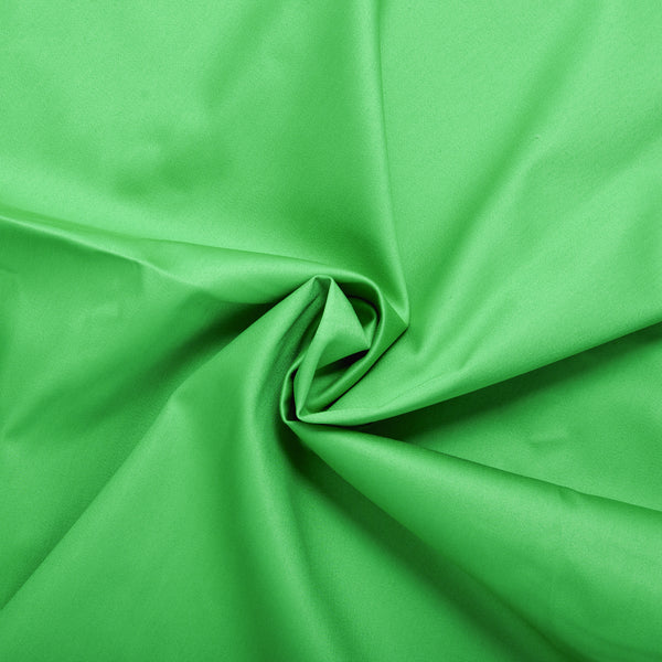 Stretch Cotton Sateen - LYDIA - Green