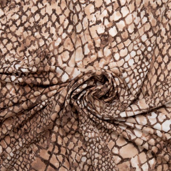 Fashion Knit - ROSALIE - Snakes - Brown