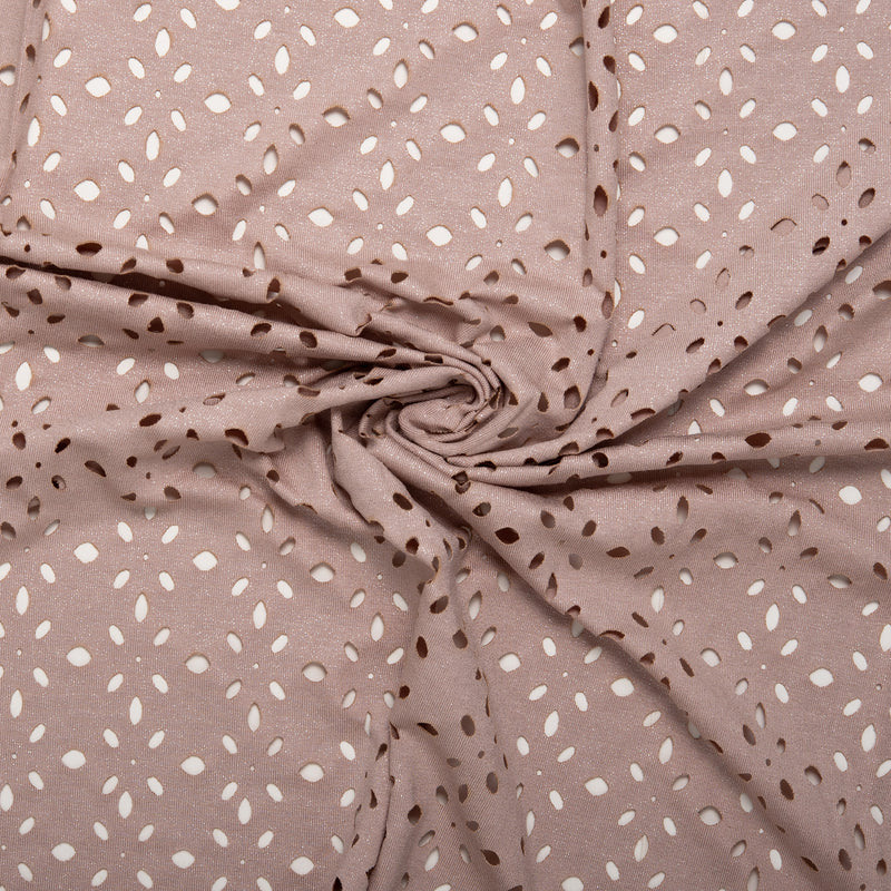 Fashion Knit - ROSALIE - Perforated - Mauve