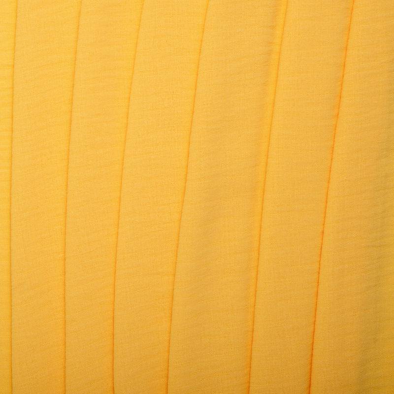 Solid Slub Polyester - MARISA - Yellow