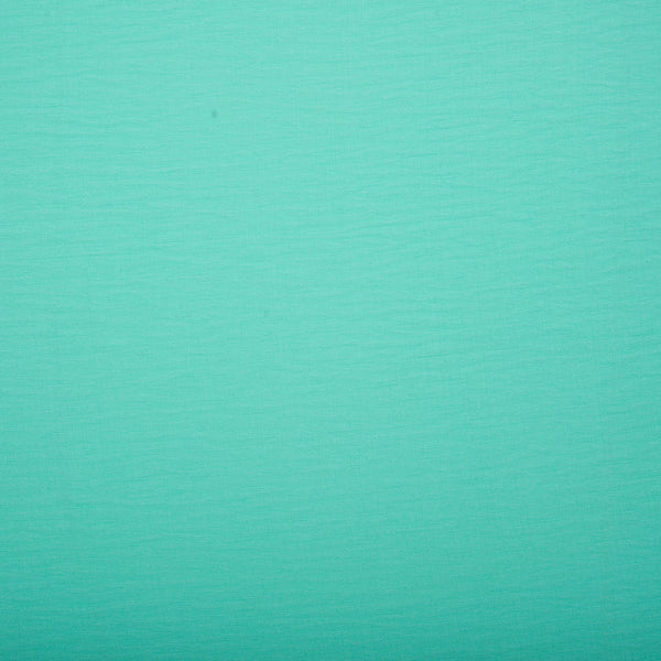 Solid Slub Polyester - MARISA - Aqua