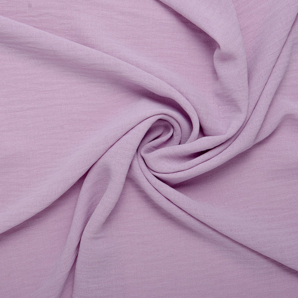 Jersey de polyester uni - MARISA - Lilas pâle