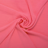 Jersey de polyester uni - MARISA - Aube rose