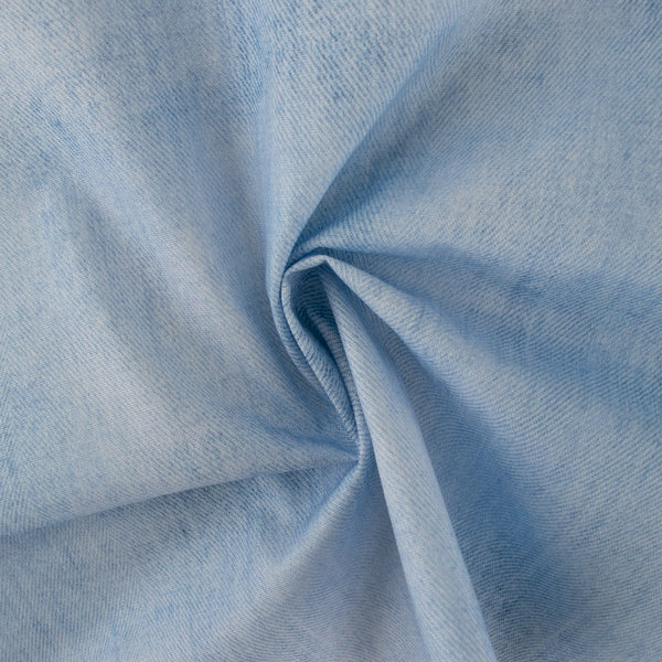 Coton - &lt;DENIM DAYS&gt; - Uni - Bleu Copen