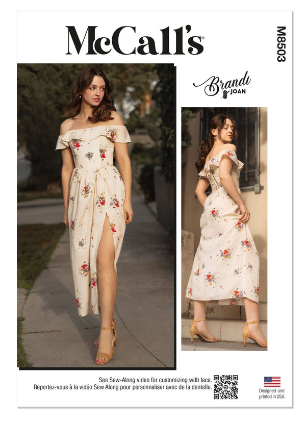 MCCALL'S - M8503 Misses' Dress by Brandi Joan