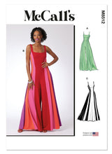 MCCALL'S - M8512 Misses' Knit Jumpsuits and Dress