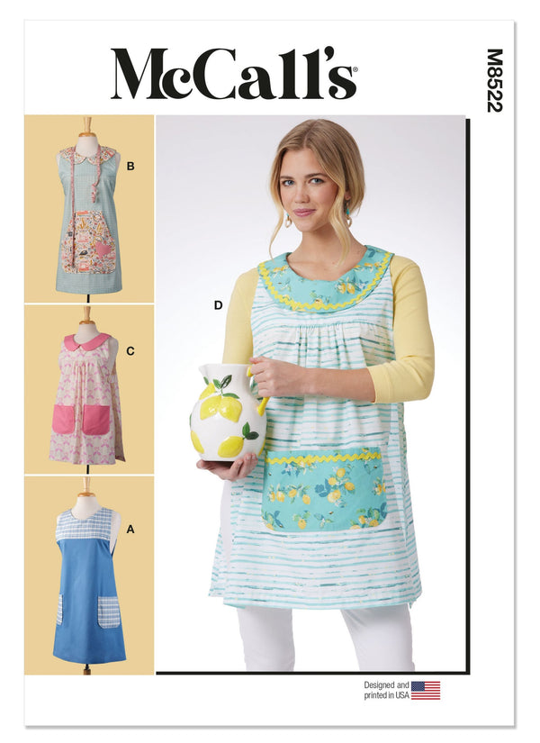 MCCALL'S - M8522 Misses' Cobbler Aprons