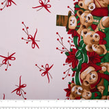 Christmas printed tabling - Teddy bear - Red