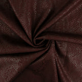 Suede - CALISTA - Snake - Burgundy