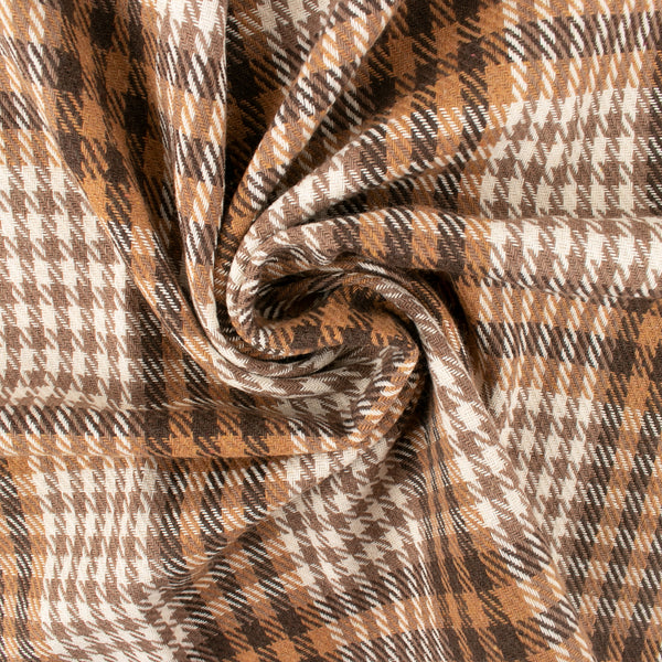 Tissu à carreaux pour veste - &lt;LUMBERJACK&gt; - Rivière d&#039;or