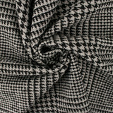 Carreaux et tweed - &lt;DOWNTOWN&gt; - Pied de poule - Noir / Gris