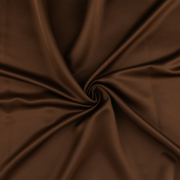 Tissu pour costume - MARGOT - Chocolat